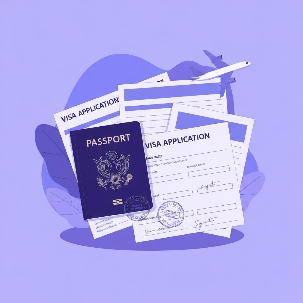渡航準備(パスポート&ビザ申請)